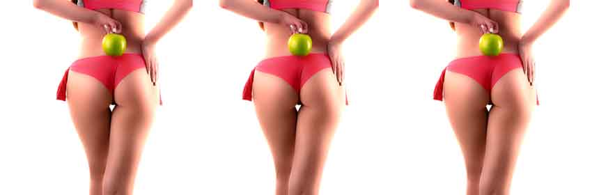 fesse femme à pomme